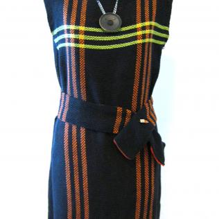 Vestido de hilo de algodón Vestido de hilo de algodón