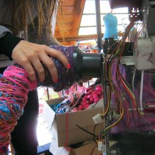 Armado de Rigoberto para La flor imposible 2013