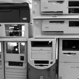 Computadoras en desuso