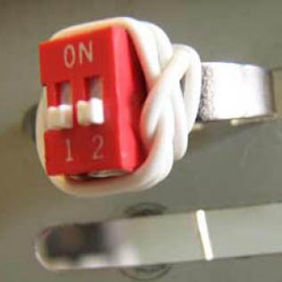 Anillo switch  - producido con descartes tecnológicos Anillo switch  - producido con descartes tecnológicos