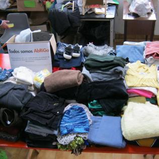 Clasificación y guardado de donaciones