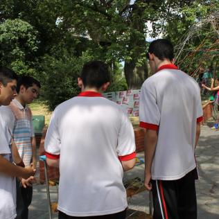 Biblioteca móvil - Suelta de libros