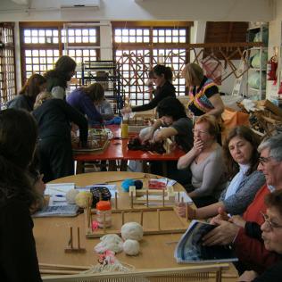 Clase de telar María